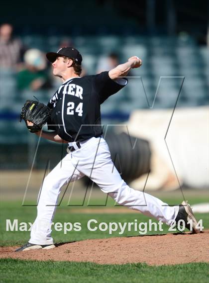Thumbnail 2 in Xavier vs. Fairfield Prep (SCC Semifinal) photogallery.