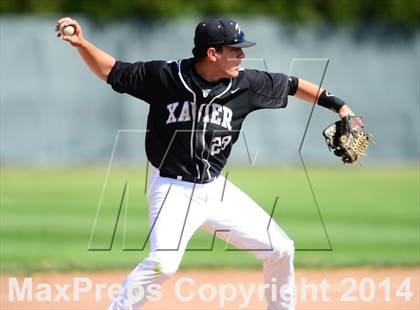 Thumbnail 3 in Xavier vs. Fairfield Prep (SCC Semifinal) photogallery.