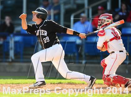 Thumbnail 3 in Xavier vs. Fairfield Prep (SCC Semifinal) photogallery.