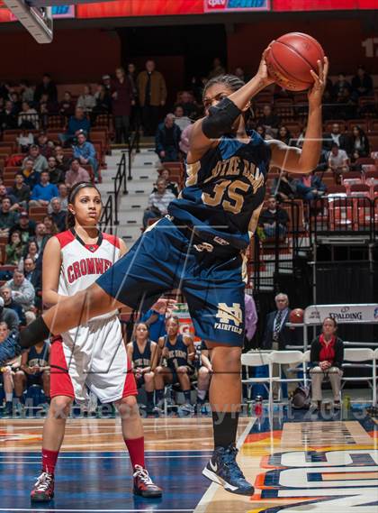 Thumbnail 2 in Cromwell vs. Notre Dame-Fairfield (CIAC Class M Final) photogallery.