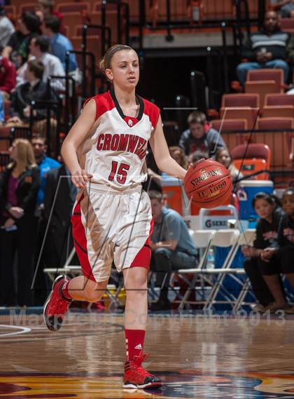 Thumbnail 1 in Cromwell vs. Notre Dame-Fairfield (CIAC Class M Final) photogallery.