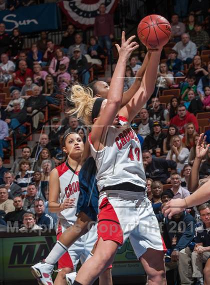 Thumbnail 2 in Cromwell vs. Notre Dame-Fairfield (CIAC Class M Final) photogallery.