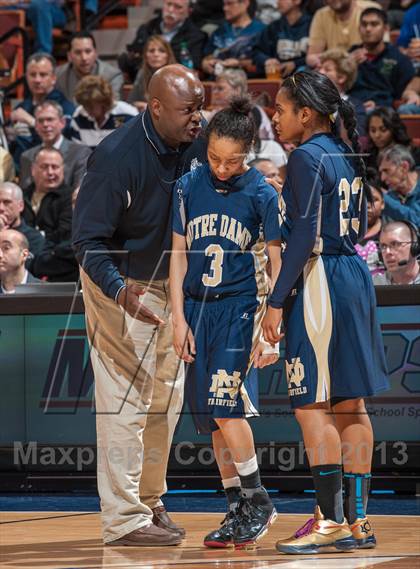 Thumbnail 2 in Cromwell vs. Notre Dame-Fairfield (CIAC Class M Final) photogallery.