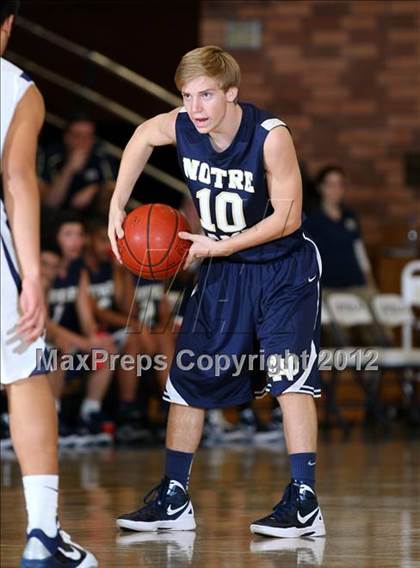Thumbnail 3 in Notre Dame vs. Loyola photogallery.
