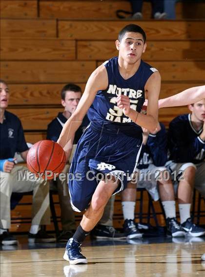 Thumbnail 3 in Notre Dame vs. Loyola photogallery.
