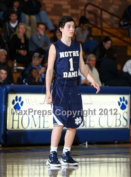 Thumbnail 1 in Notre Dame vs. Loyola photogallery.