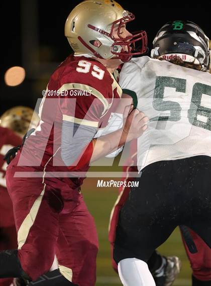 Thumbnail 3 in Cardinal Newman vs. St. Bernard's (CIF NCS D4 Final) photogallery.