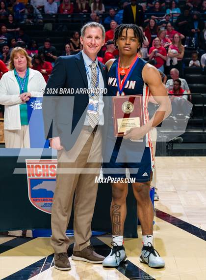 Thumbnail 3 in Wilson Prep vs Corvian Community (NCHSAA 1A Final Awards) photogallery.