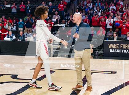 Thumbnail 2 in Wilson Prep vs Corvian Community (NCHSAA 1A Final Awards) photogallery.