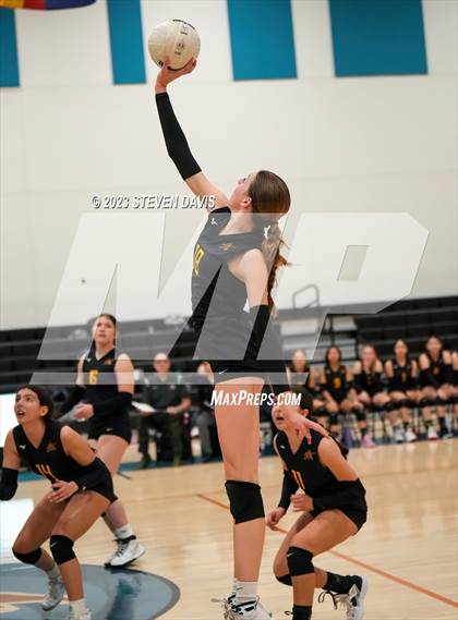 Thumbnail 2 in Salpointe Catholic @ Eastmark (AIA 4A Quarterfinals) photogallery.