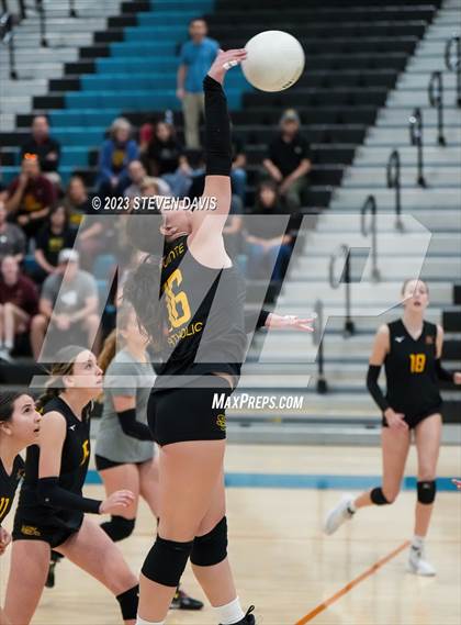 Thumbnail 3 in Salpointe Catholic @ Eastmark (AIA 4A Quarterfinals) photogallery.