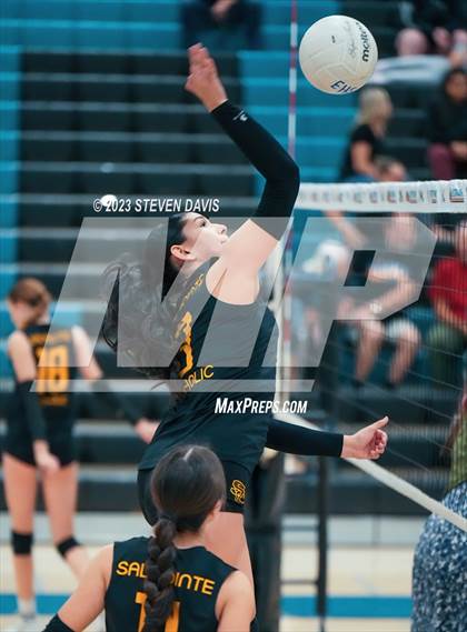 Thumbnail 3 in Salpointe Catholic @ Eastmark (AIA 4A Quarterfinals) photogallery.