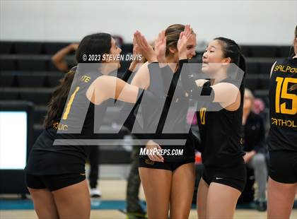 Thumbnail 2 in Salpointe Catholic @ Eastmark (AIA 4A Quarterfinals) photogallery.