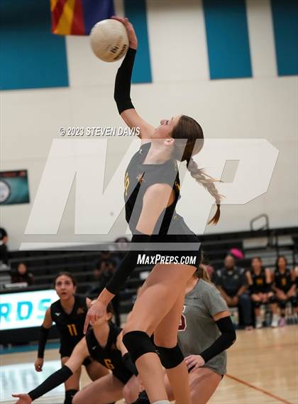 Thumbnail 2 in Salpointe Catholic @ Eastmark (AIA 4A Quarterfinals) photogallery.