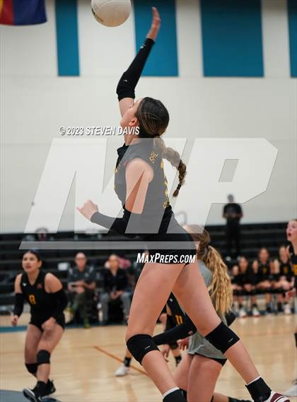 Thumbnail 2 in Salpointe Catholic @ Eastmark (AIA 4A Quarterfinals) photogallery.