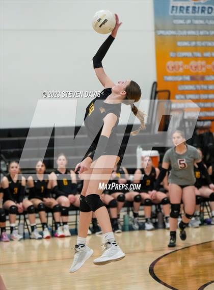 Thumbnail 2 in Salpointe Catholic @ Eastmark (AIA 4A Quarterfinals) photogallery.