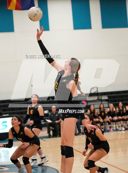 Thumbnail 3 in Salpointe Catholic @ Eastmark (AIA 4A Quarterfinals) photogallery.