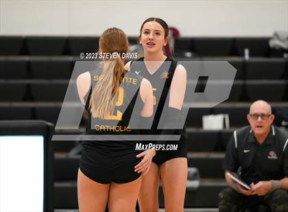 Thumbnail 3 in Salpointe Catholic @ Eastmark (AIA 4A Quarterfinals) photogallery.
