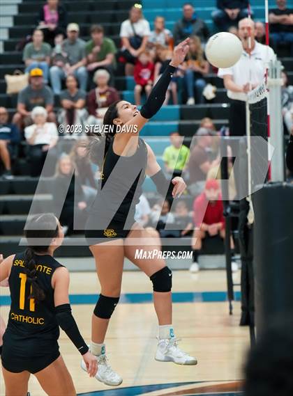Thumbnail 3 in Salpointe Catholic @ Eastmark (AIA 4A Quarterfinals) photogallery.