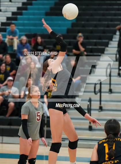 Thumbnail 2 in Salpointe Catholic @ Eastmark (AIA 4A Quarterfinals) photogallery.