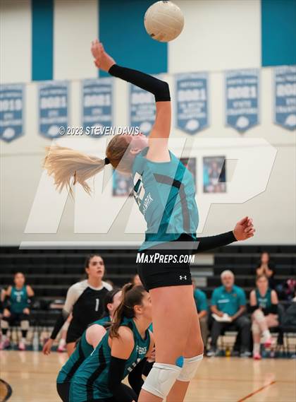 Thumbnail 2 in Salpointe Catholic @ Eastmark (AIA 4A Quarterfinals) photogallery.