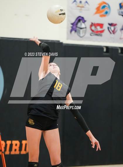 Thumbnail 2 in Salpointe Catholic @ Eastmark (AIA 4A Quarterfinals) photogallery.