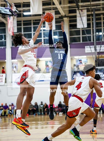 Thumbnail 1 in Centennial vs Millbrook (John Wall Holiday Invitational) photogallery.