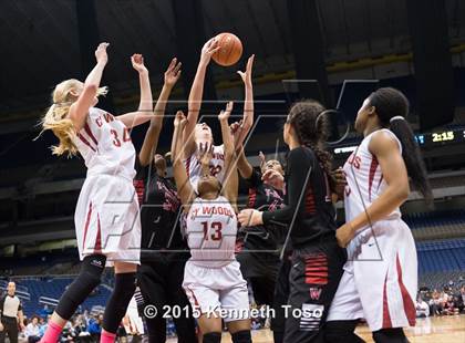 Thumbnail 2 in Cypress Woods vs. Wagner (UIL 6A Semifinal) photogallery.