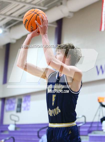 Thumbnail 2 in Pamlico County vs North Brunswick (Adidas Christmas Tournament) photogallery.