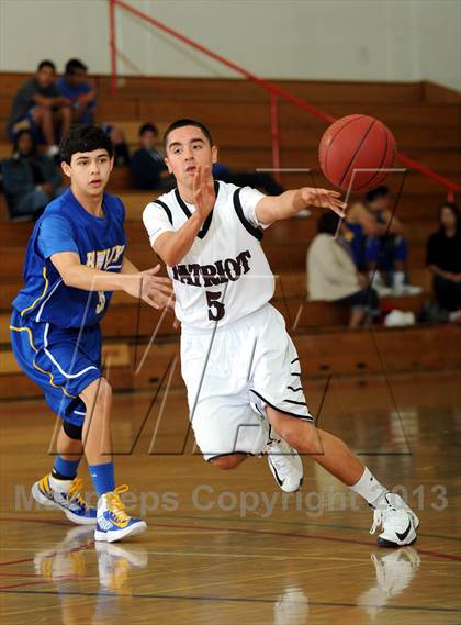 Thumbnail 2 in Brawley vs. Patriot (MaxPreps Holiday Classic) photogallery.