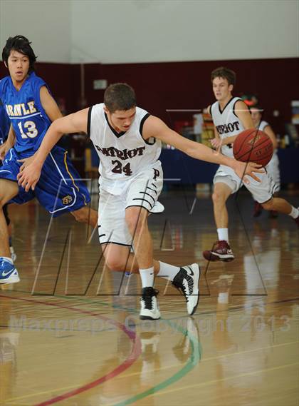 Thumbnail 3 in Brawley vs. Patriot (MaxPreps Holiday Classic) photogallery.