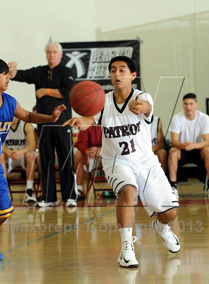 Thumbnail 2 in Brawley vs. Patriot (MaxPreps Holiday Classic) photogallery.