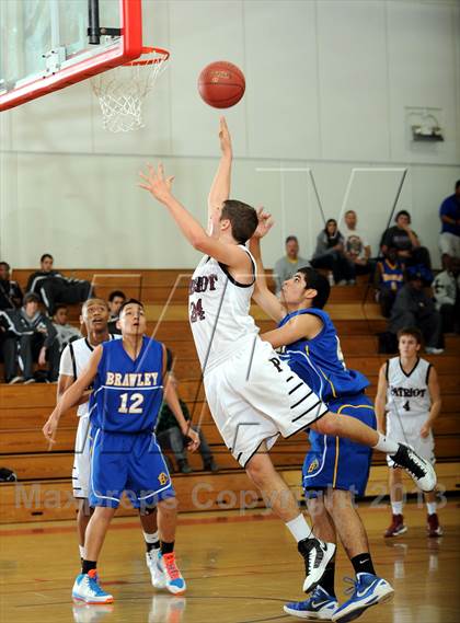 Thumbnail 3 in Brawley vs. Patriot (MaxPreps Holiday Classic) photogallery.