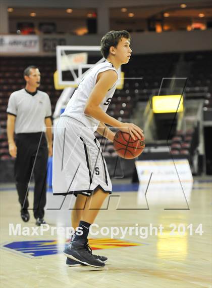 Thumbnail 3 in Scottsdale Preparatory Academy vs. Desert Christian (AIA D4 Semifinal) photogallery.