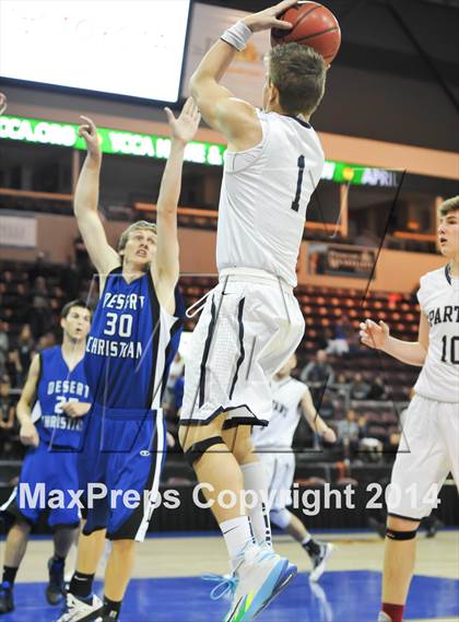 Thumbnail 2 in Scottsdale Preparatory Academy vs. Desert Christian (AIA D4 Semifinal) photogallery.