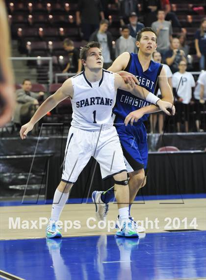 Thumbnail 3 in Scottsdale Preparatory Academy vs. Desert Christian (AIA D4 Semifinal) photogallery.