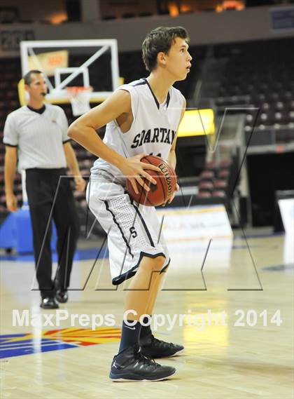 Thumbnail 1 in Scottsdale Preparatory Academy vs. Desert Christian (AIA D4 Semifinal) photogallery.