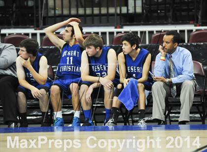 Thumbnail 2 in Scottsdale Preparatory Academy vs. Desert Christian (AIA D4 Semifinal) photogallery.