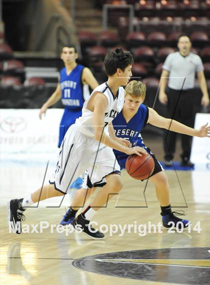 Thumbnail 3 in Scottsdale Preparatory Academy vs. Desert Christian (AIA D4 Semifinal) photogallery.