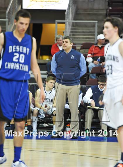 Thumbnail 2 in Scottsdale Preparatory Academy vs. Desert Christian (AIA D4 Semifinal) photogallery.