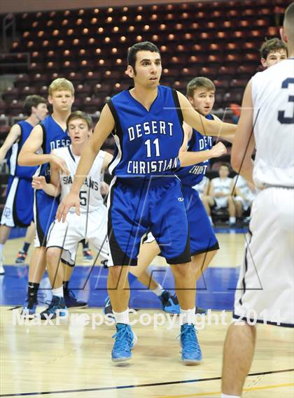 Thumbnail 3 in Scottsdale Preparatory Academy vs. Desert Christian (AIA D4 Semifinal) photogallery.