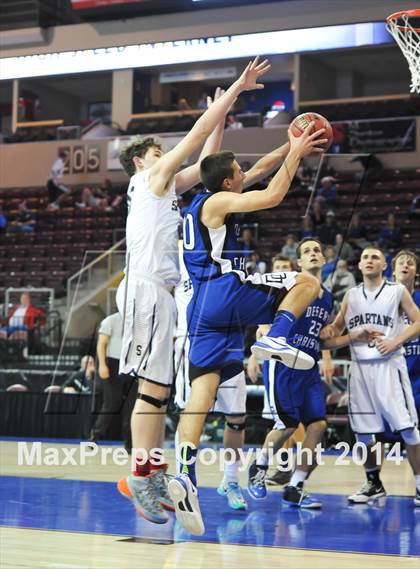 Thumbnail 3 in Scottsdale Preparatory Academy vs. Desert Christian (AIA D4 Semifinal) photogallery.