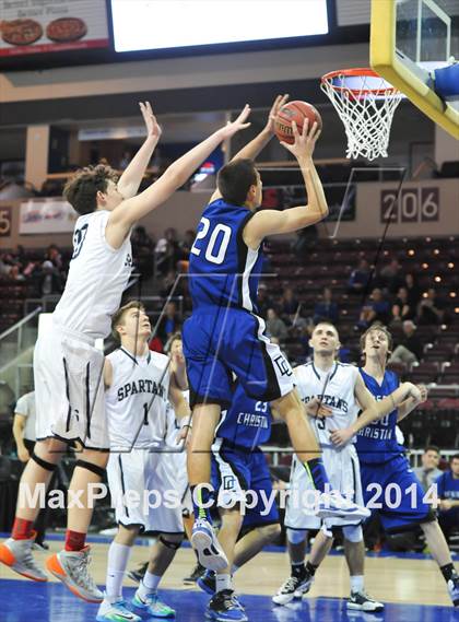 Thumbnail 1 in Scottsdale Preparatory Academy vs. Desert Christian (AIA D4 Semifinal) photogallery.