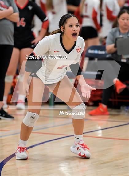 Thumbnail 3 in Lake Highland Prep vs Oak Ridge (Nike Tournament of Champions) photogallery.