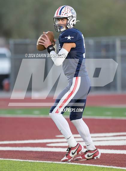 Thumbnail 2 in Pusch Ridge Christian Academy vs ALA - West Foothills (AIA 3A Division Final ) photogallery.