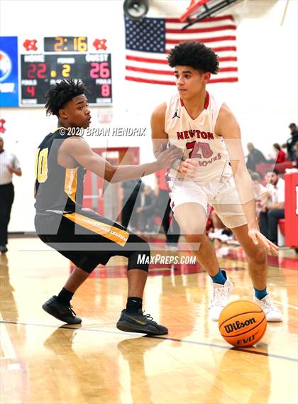 Thumbnail 1 in Lincolnton @ Newton-Conover (South Fork Conference Tournament 1st Round) photogallery.