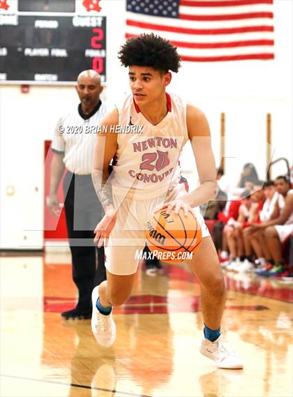 Thumbnail 2 in Lincolnton @ Newton-Conover (South Fork Conference Tournament 1st Round) photogallery.