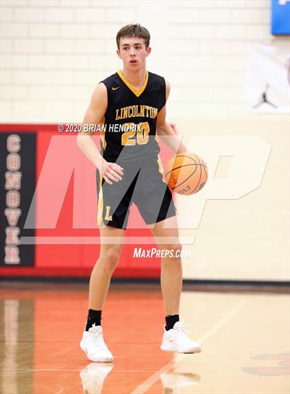 Thumbnail 1 in Lincolnton @ Newton-Conover (South Fork Conference Tournament 1st Round) photogallery.