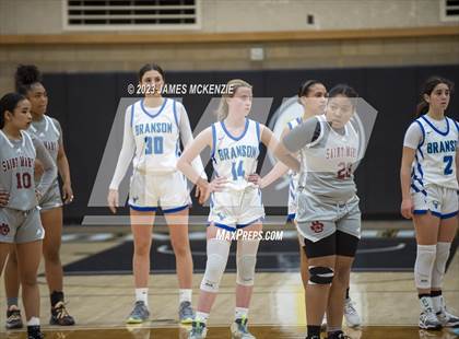 Thumbnail 2 in Saint Mary's vs. Branson (NCS D4 Championship, Quarterfinal) photogallery.
