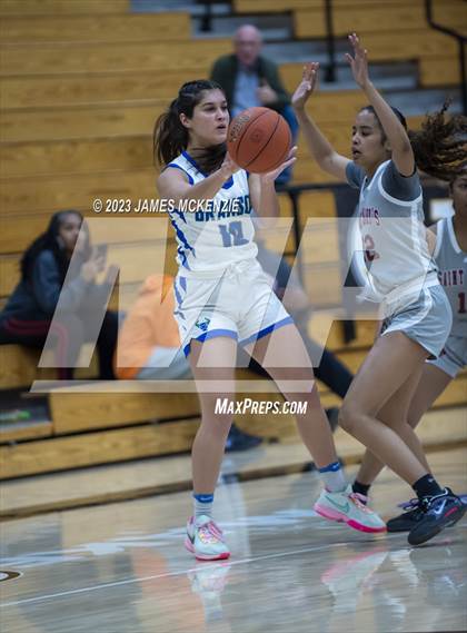Thumbnail 2 in Saint Mary's vs. Branson (NCS D4 Championship, Quarterfinal) photogallery.